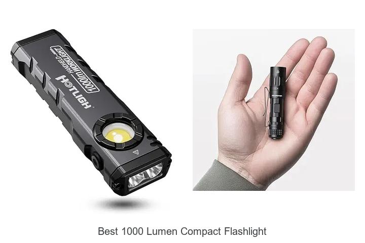 best 1000 lumen compact flashlight