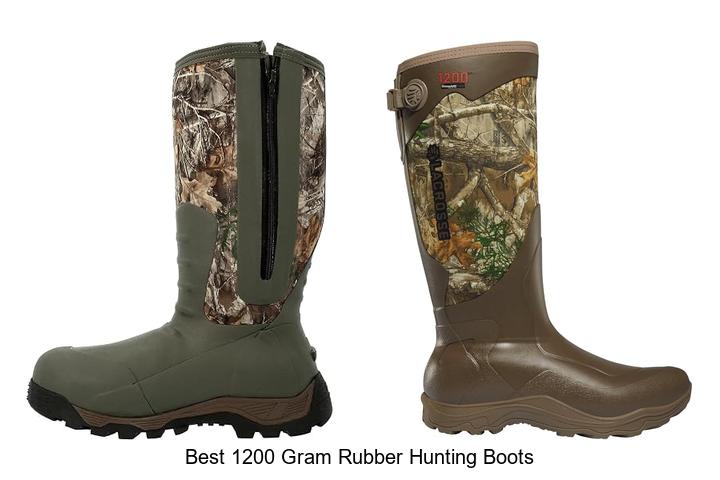 best 1200 gram rubber hunting boots