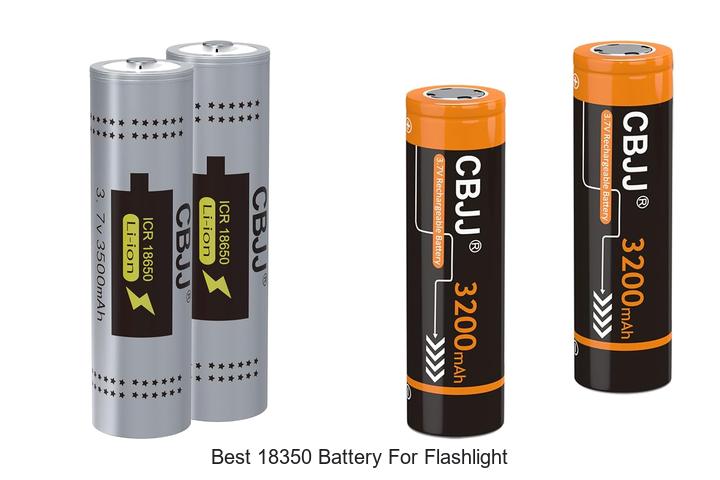 best 18350 battery for flashlight