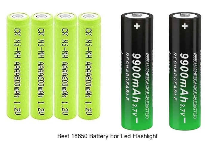 best 18650 battery for led flashlight