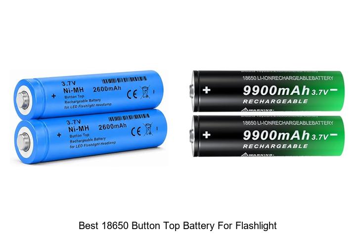 best 18650 button top battery for flashlight