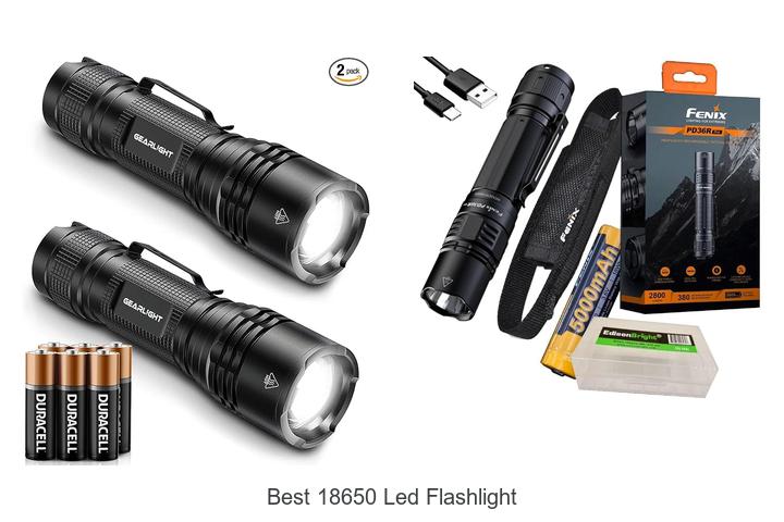 best 18650 led flashlight