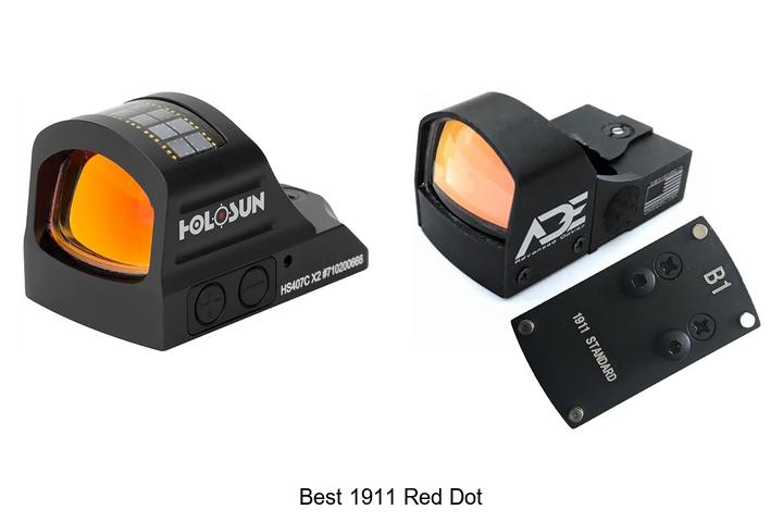 best 1911 red dot