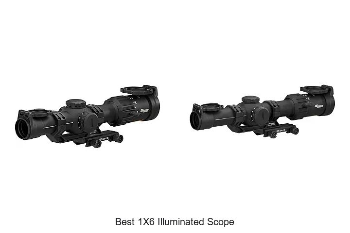 best 1x6 illuminated scope