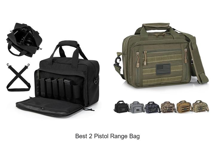 best 2 pistol range bag