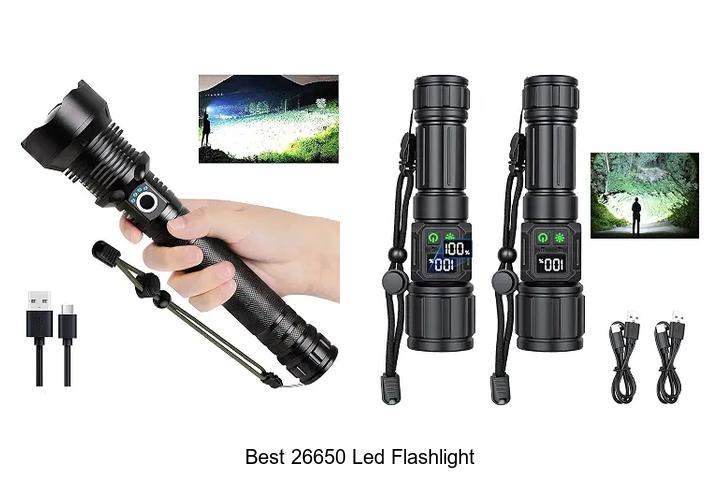 best 26650 led flashlight