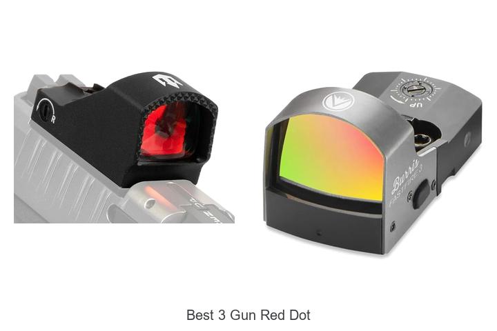 best 3 gun red dot