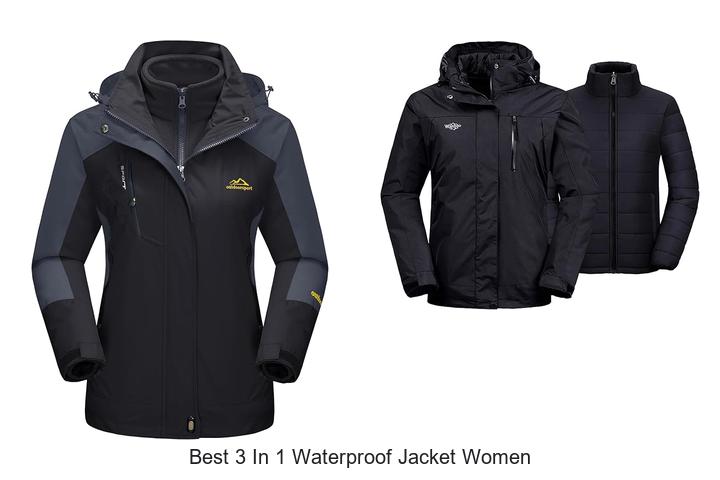 best 3 in 1 waterproof jacket women