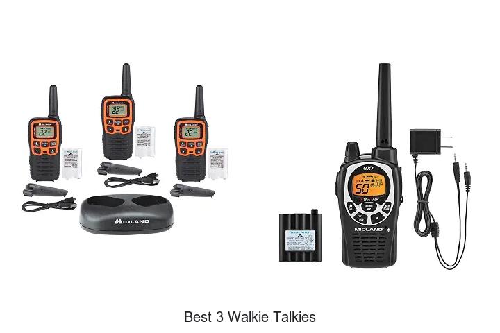 best 3 walkie talkies