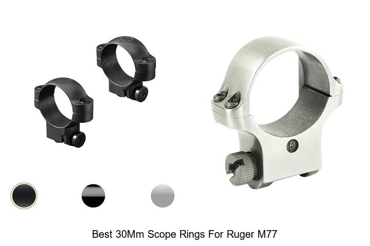 best 30mm scope rings for ruger m77