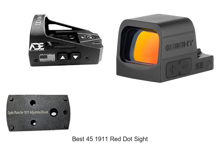 best 45 1911 red dot sight