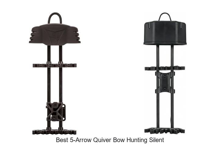 best 5 arrow quiver bow hunting silent