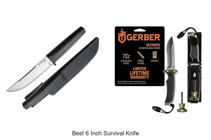 best 6 inch survival knife