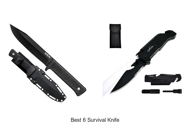 best 6 survival knife