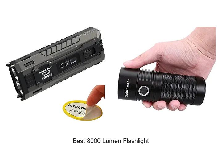 best 8000 lumen flashlight
