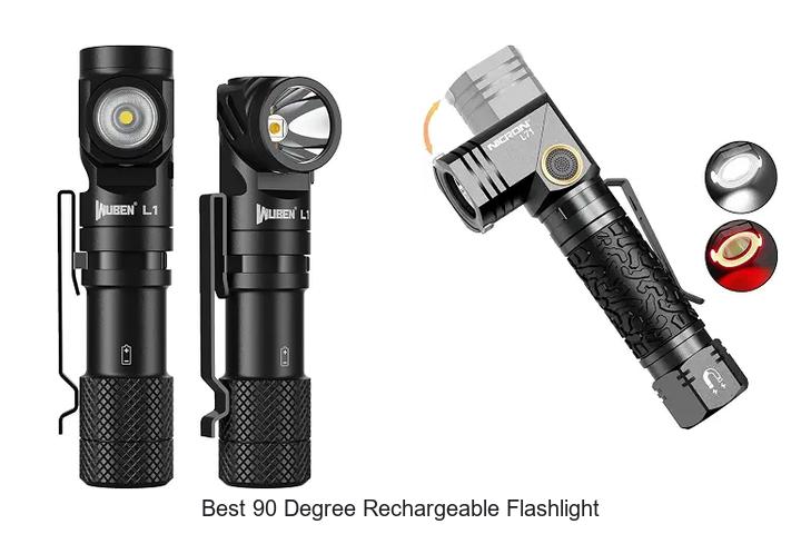 best 90 degree rechargeable flashlight