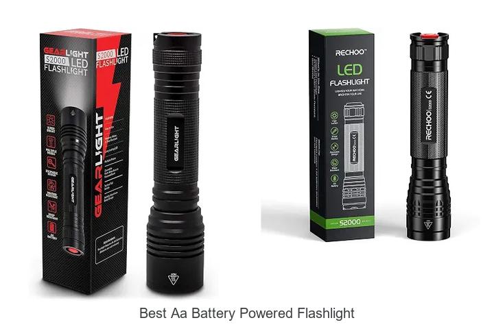 best aa battery powered flashlight