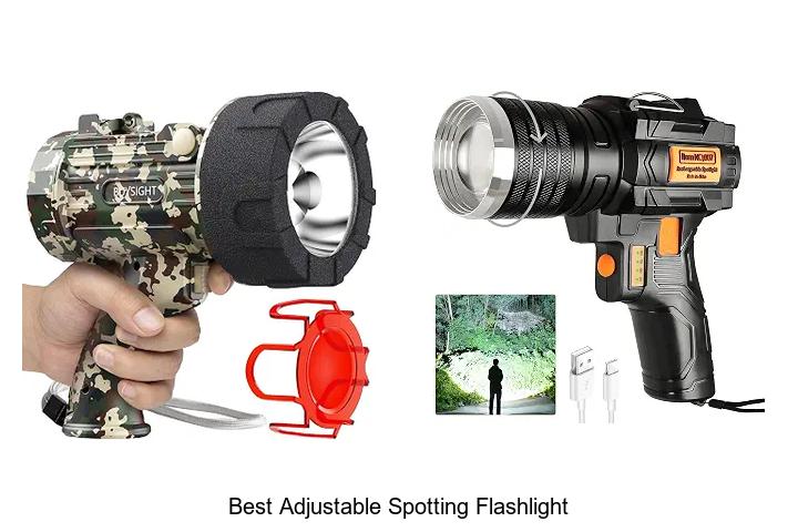 best adjustable spotting flashlight