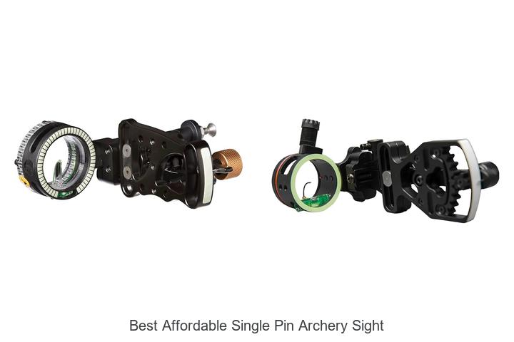 best affordable single pin archery sight