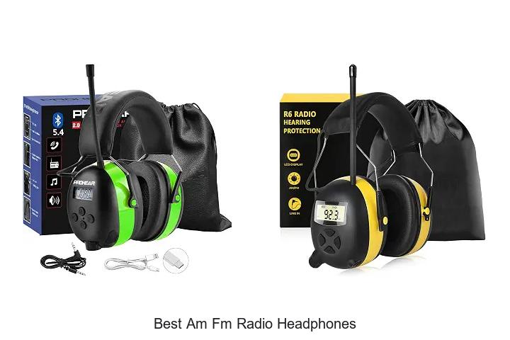 best am fm radio headphones