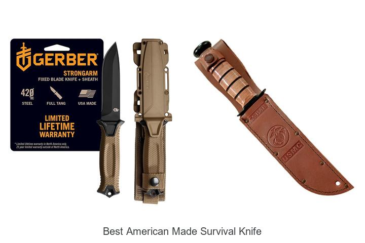 best american made survival knife