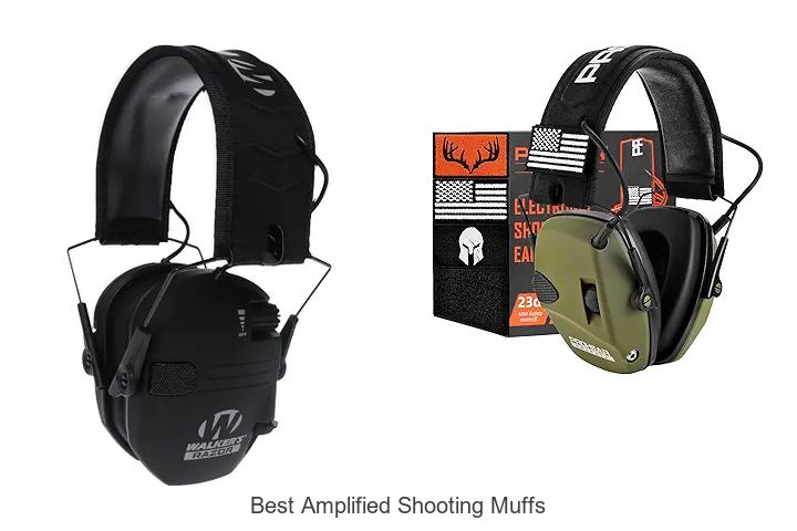 best amplified shooting muffs