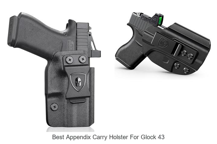 best appendix carry holster for glock 43
