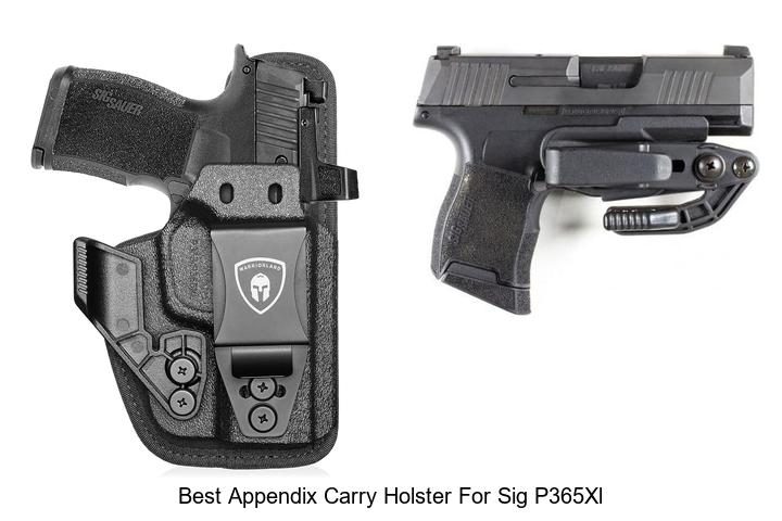 best appendix carry holster for sig p365xl