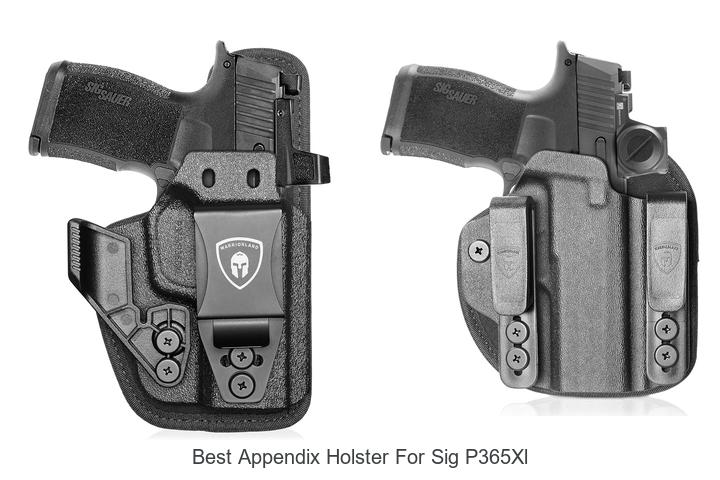 best appendix holster for sig p365xl