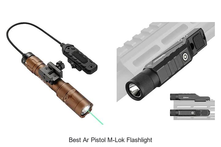 best ar pistol m-lok flashlight