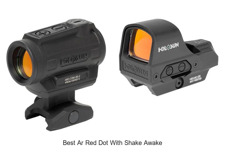 best ar red dot with shake awake