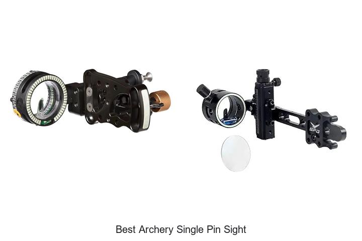best archery single pin sight