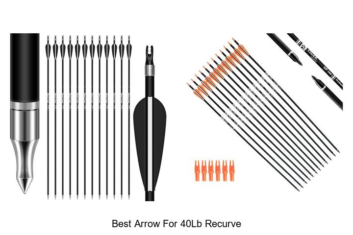best arrow for 40lb recurve