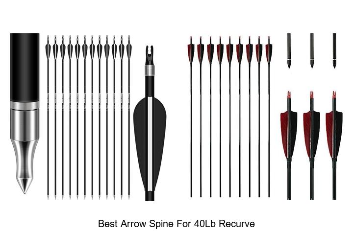 best arrow spine for 40lb recurve