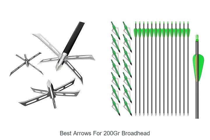 best arrows for 200gr broadhead