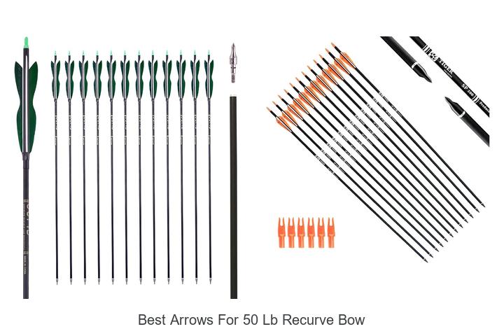 best arrows for 50 lb recurve bow
