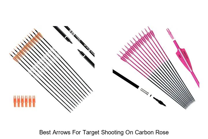best arrows for target shooting on carbon rose