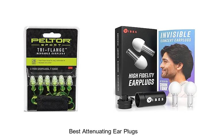best attenuating ear plugs