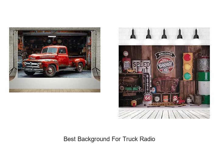 best background for truck radio