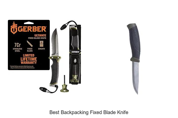 best backpacking fixed blade knife