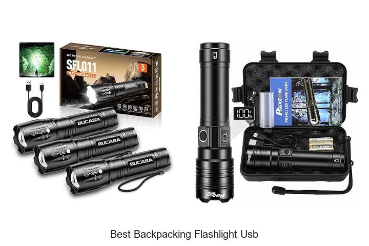 best backpacking flashlight usb