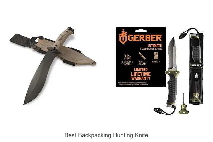 best backpacking hunting knife
