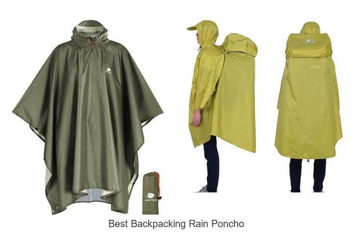 best backpacking rain poncho