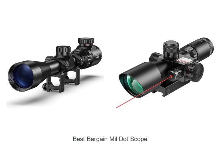 best bargain mil dot scope