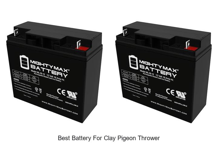 best battery for clay pigeon thrower