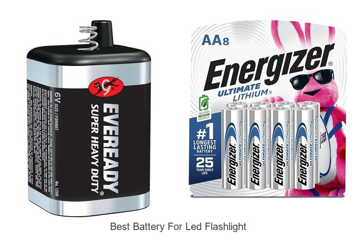 best battery for led flashlight
