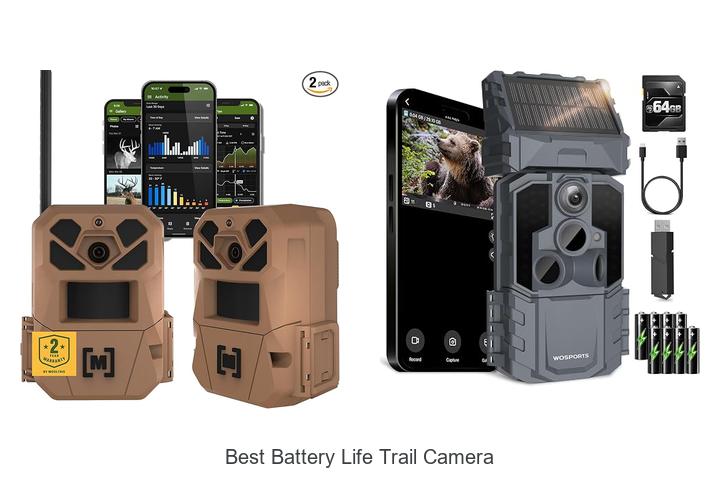 best battery life trail camera