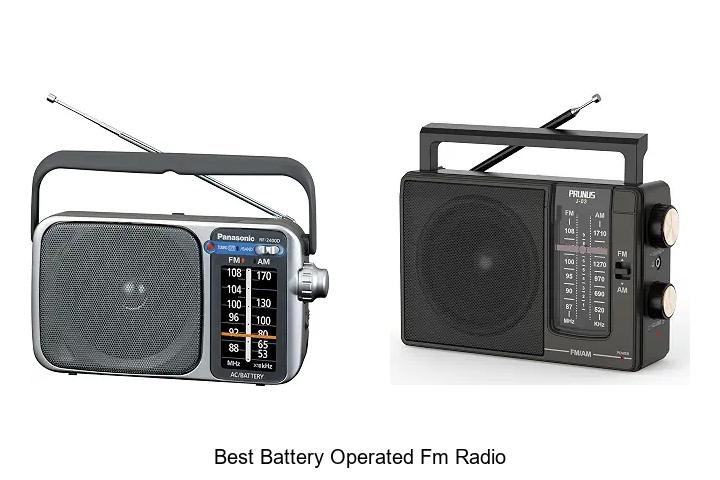 best battery operated fm radio