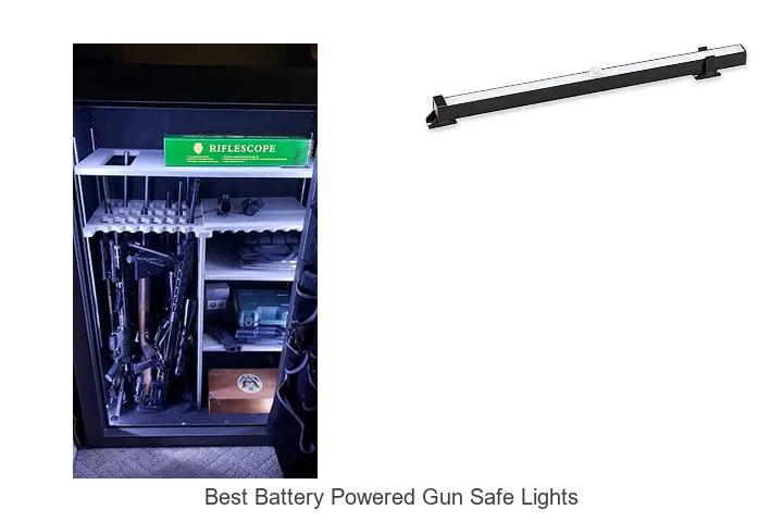 best battery powered gun safe lights