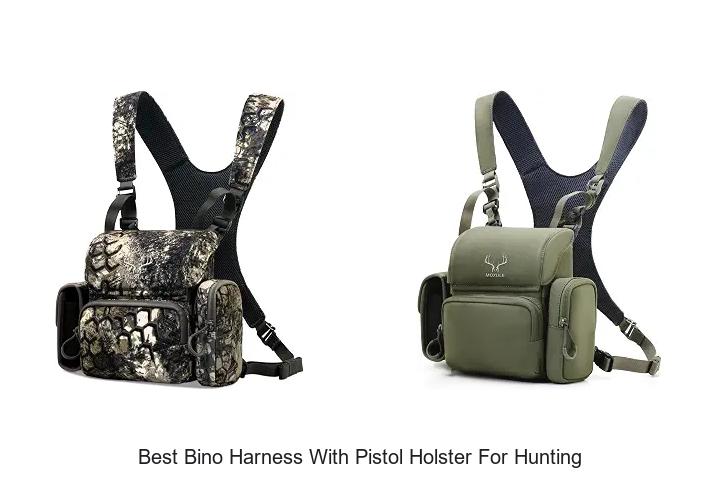 best bino harness with pistol holster for hunting